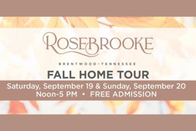 Rosebrooke Fall Home Tour 2026