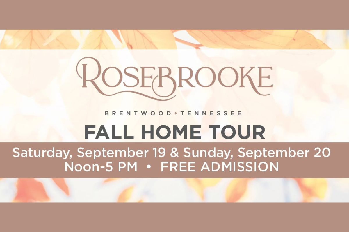 Rosebrooke Fall Home Tour 2026
