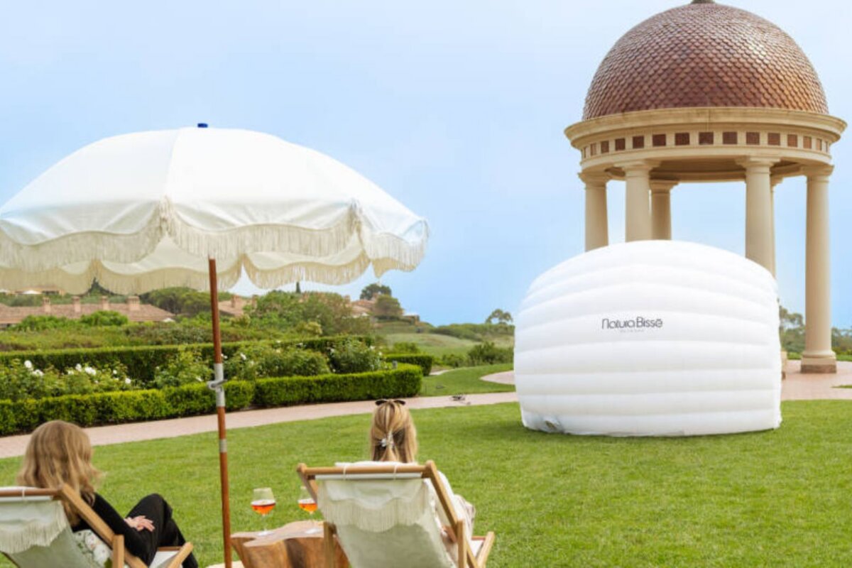 Natura Bisse Bubble Event at Gus Mayer Birmingham