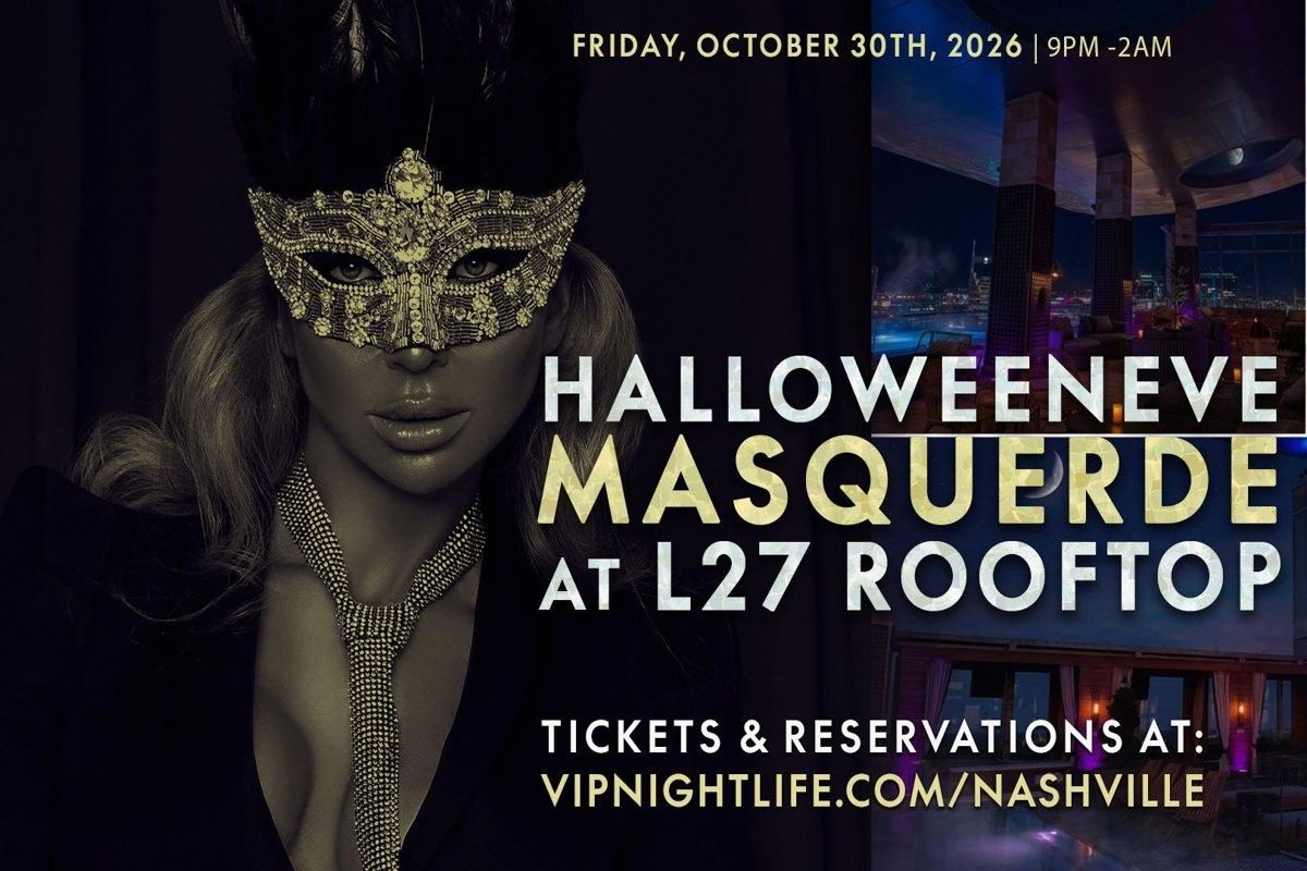 Halloween Eve Masquerade at L27 Rooftop