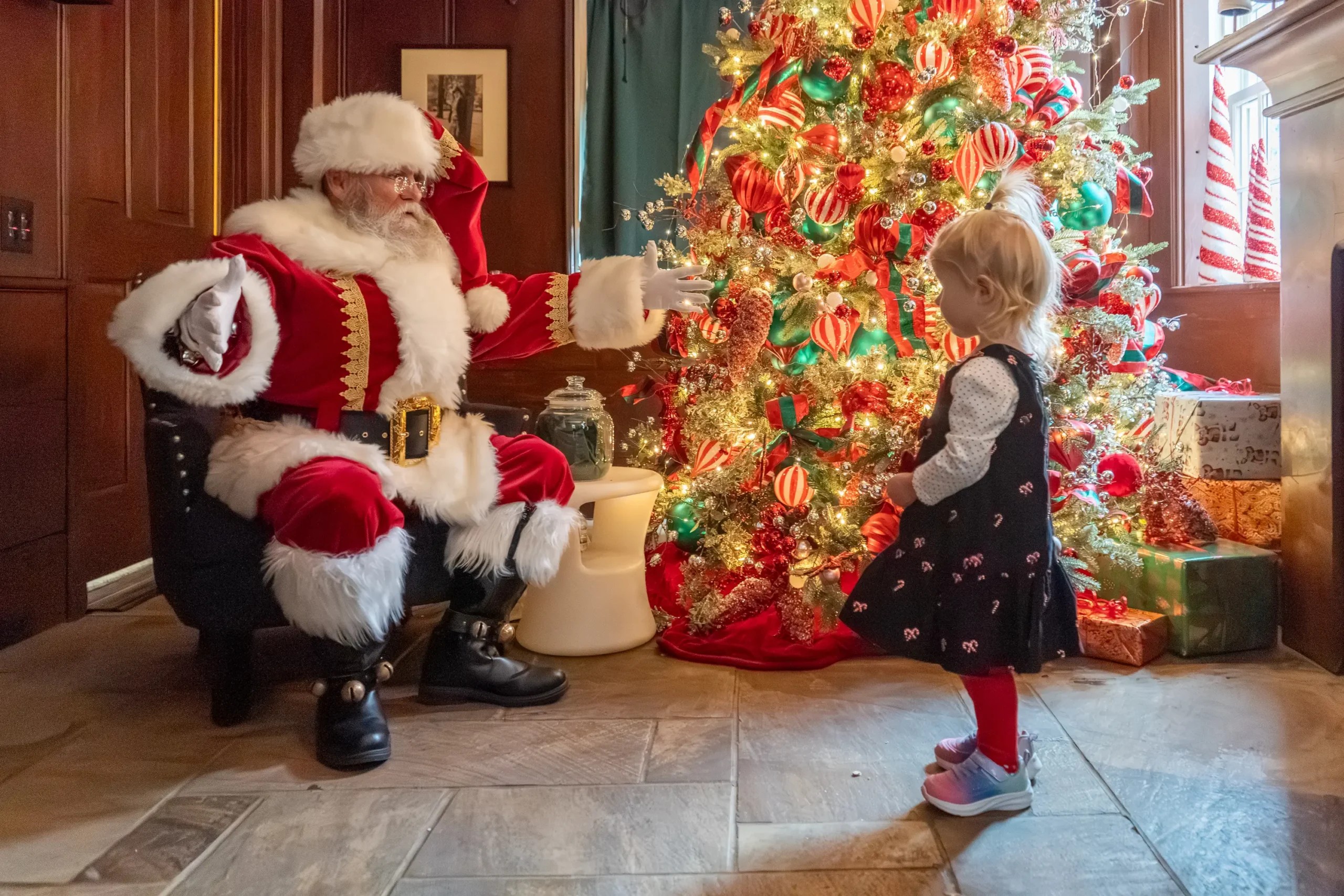 Daytime Visits with Santa